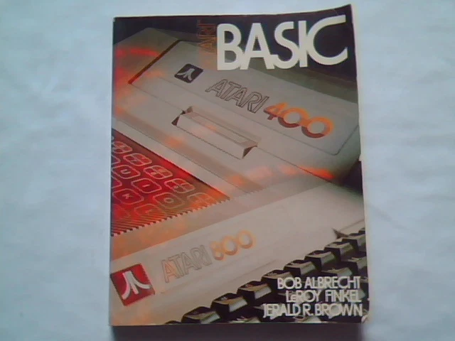 ATARI BASIC Guide Manual Programs 0471 06496-3 Atari