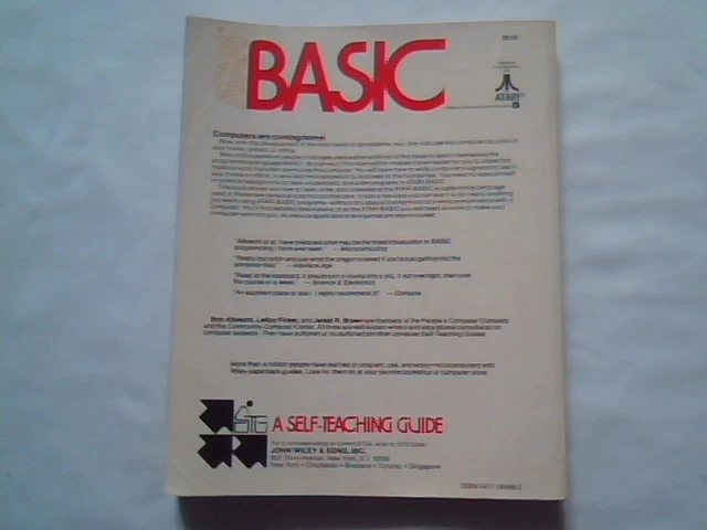 ATARI BASIC Guide Manual Programs 0471 06496-3 Atari - image 3