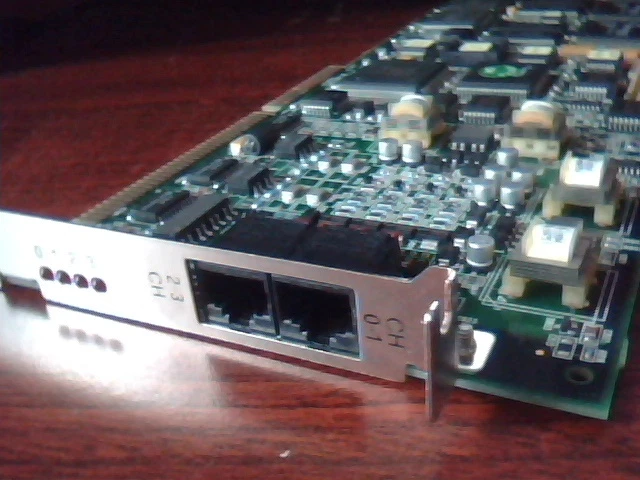 BROOKTROUT TR114+14L 802-907-06 B b Fax ISA Telephony Card 802-907-06B - image 8