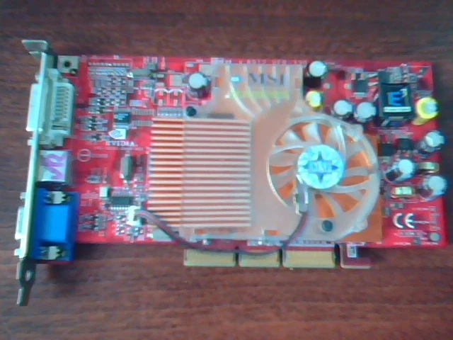 MSI AGP Video Card 8912 Ver:330 NVIDIA GeForce FX 5600 8912-240