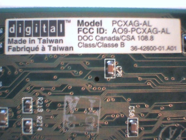 DEC PCXAG-AL B02 ROM v1.00 4MB Video PCI Card 5023517-01 S3 Vision864 - image 4
