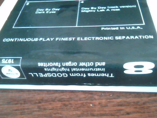 Themes from Godspell 8 tape track stereo Altone 1975 - image 4
