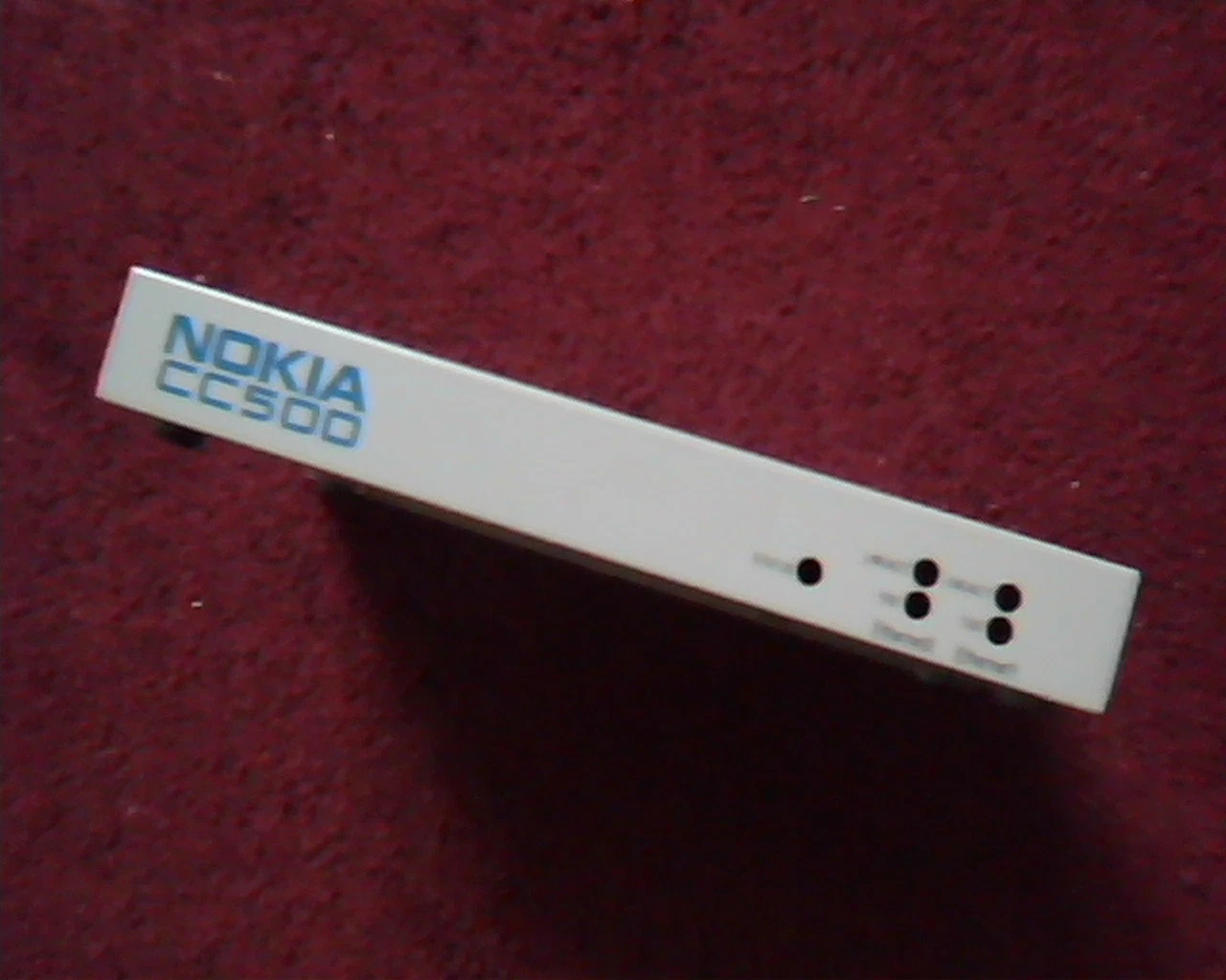 Small Steel Project Box grey Nokia CC500 with LED spaces 8.5in - image 2