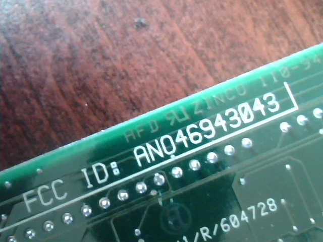 IBM 73G3222 MultiProtocol Serial Network Card 8-bit ISA - image 4