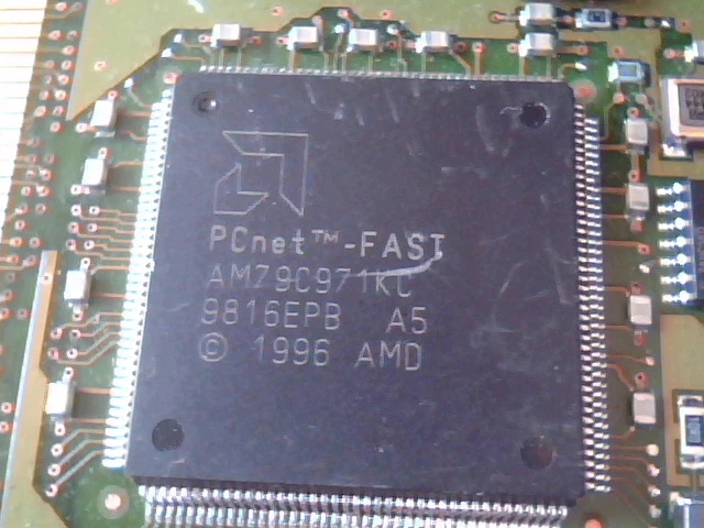 IBM RS6000 PCI 10/100 Ethernet Network Card 21H5384 91H0397 AMD PCnet-Fast - image 3