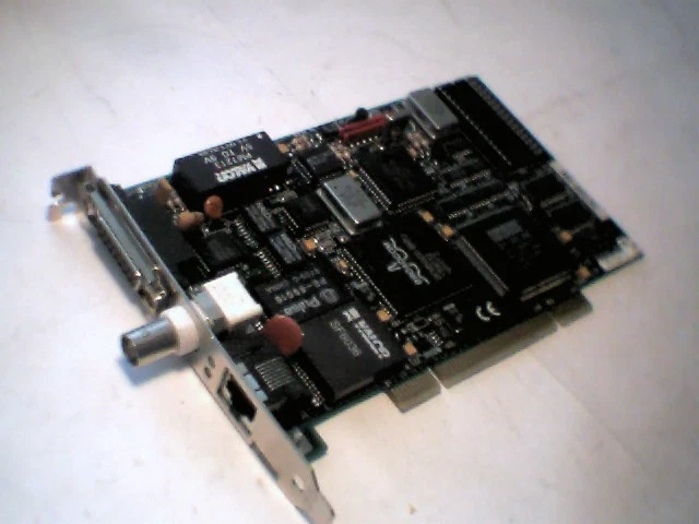 Adaptec ANA-6911/UC 10/100 fast ethernet card 110402-0405 BNC 15-pin RJ-45 Coax