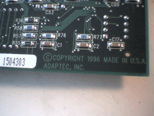 Adaptec ANA-6911/UC 10/100 fast ethernet card 110402-0405 BNC 15-pin RJ-45 Coax - image 7