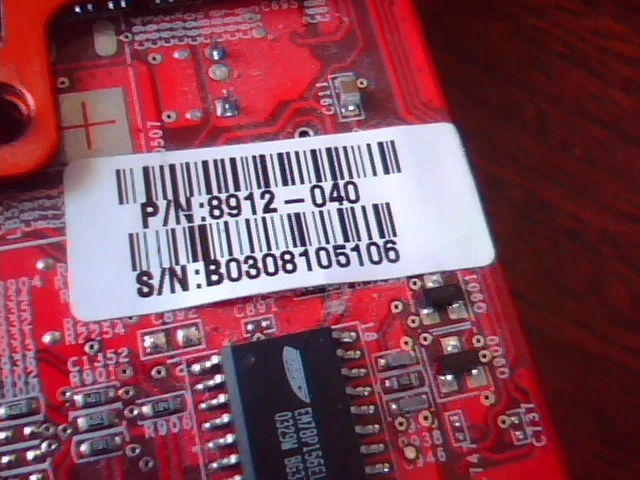 MSI AGP Video Card 8912 Ver:330 NVIDIA GeForce FX 5600 8912-040 - image 4