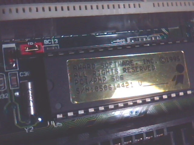 Pentium Motherboard Socket7 PCchips V1.8 M520 PT-7502 430VX 4 ISA 437VX VX - image 4