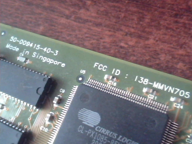 Aztech Multimedia TV-500 138-MMVN705 TV Tuner Card ISA 50-009415-40-3 - image 2