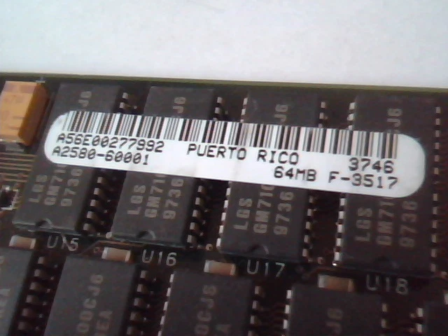A2580-60001 64MB HP - BULK LOT qty16 - 1GB RAM MEMORY - image 3