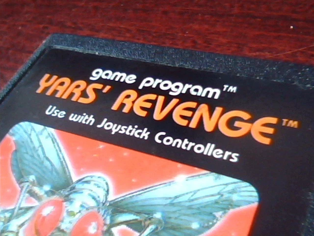Atari - Yars' Revenge - Video Game Program Cartridge 1981 CX2655 - image 2