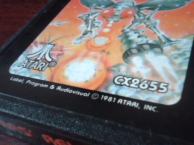 Atari - Yars' Revenge - Video Game Program Cartridge 1981 CX2655 - image 3