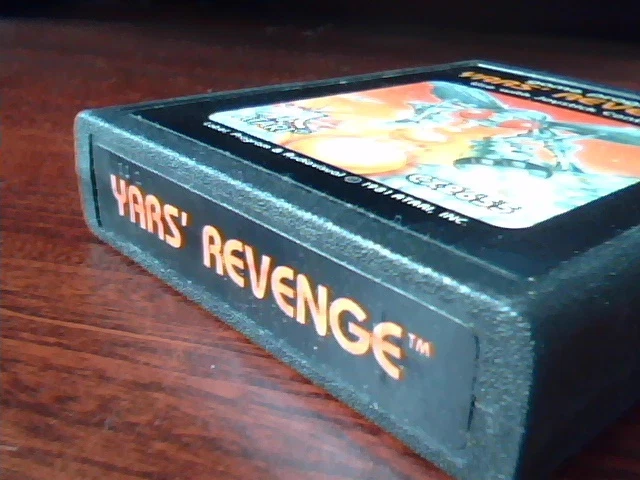 Atari - Yars' Revenge - Video Game Program Cartridge 1981 CX2655 - image 4