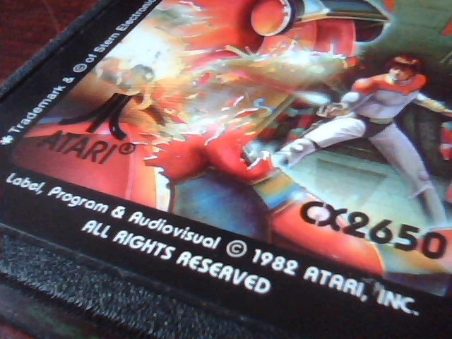 Atari - Berzerk - Video Game Program Cartridge 1982 CX2650 - image 3