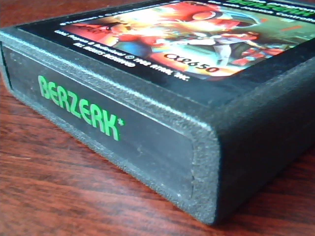 Atari - Berzerk - Video Game Program Cartridge 1982 CX2650 - image 4