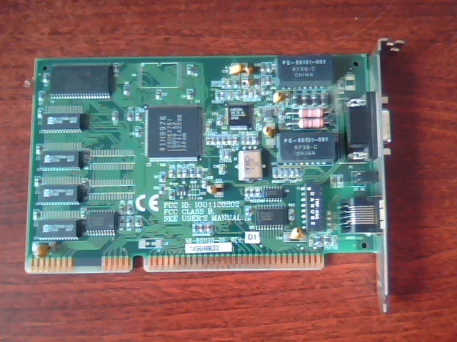 IBM 98-801120-00 Token Ring NIC PERLE #43 ISA Card