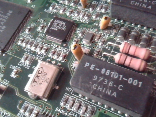 IBM 98-801120-00 Token Ring NIC PERLE #43 ISA Card - image 4