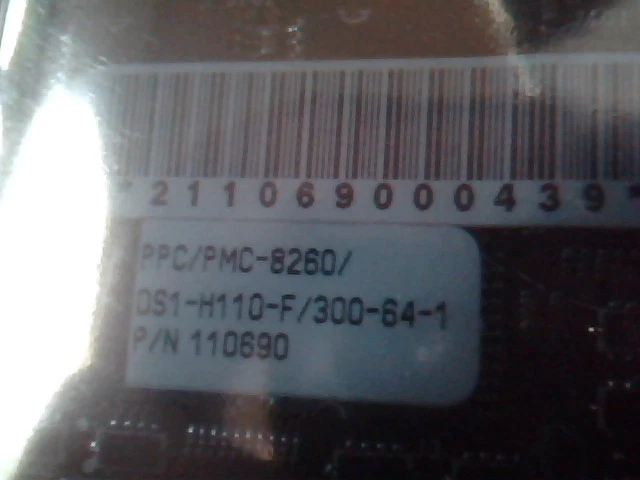 PPC/PMC-8260/DS1-H110 PowerQUICC II MPC8260 DS/1 Force card - image 3