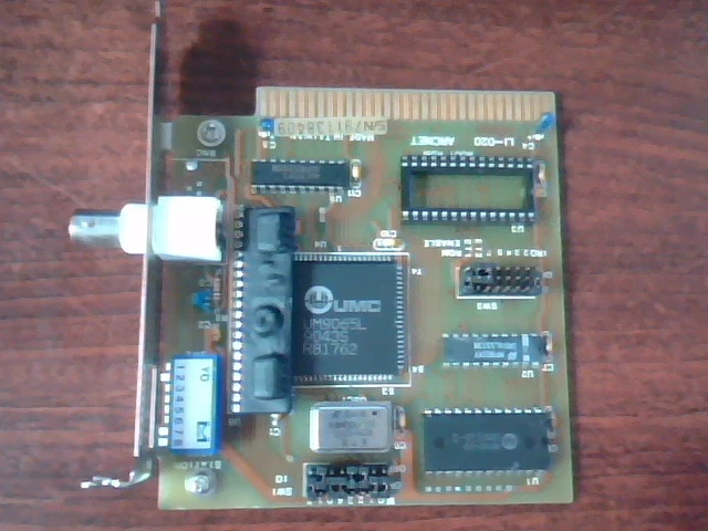 LI-020 ARCnet 8-bit ISA IBM PC/XT/AT UM9065L TC3068A