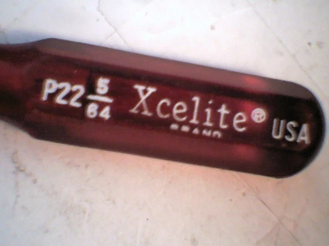 Xcelite P22 5/64" x 3 1/2" Compact Hex Socket Screwdriver, xcellite - image 2