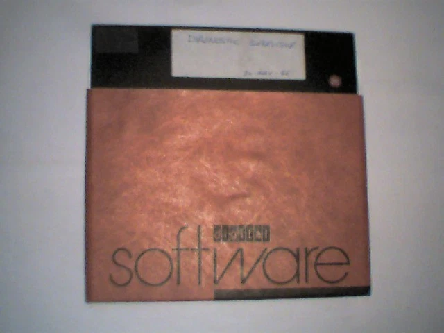 DEC Digital VAX 11780 Diagnostic Supervisor 8" Floppy Disk 1986 Vintage RX01 LSI