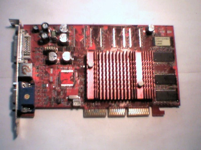 Gainward Geforce FX5200 128MB AGP 4X/8X DVI CRT VIDEO Graphics Video Card SVID