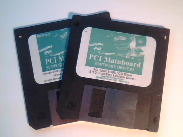 PCI Mainboard Supporting Diskette + Drivers Rev 3.2