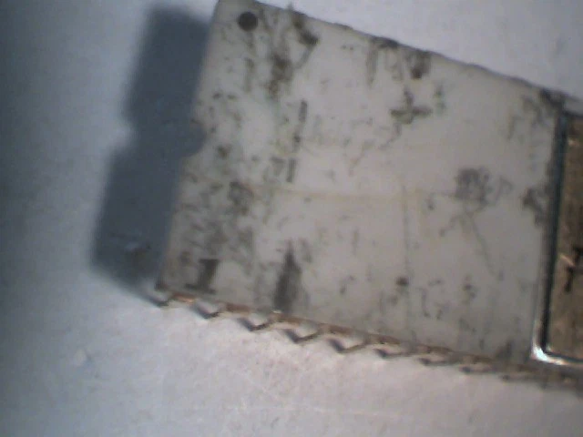 Rare computer chip - 95831-01 SL31292 1977 Gold Plated White Ceramic vintage old - image 3