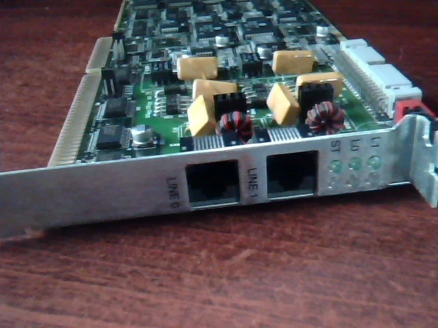 Mitel Enhanced Dual T1 Card CSU/DSU MB160AAA ISA 16-bit - image 5
