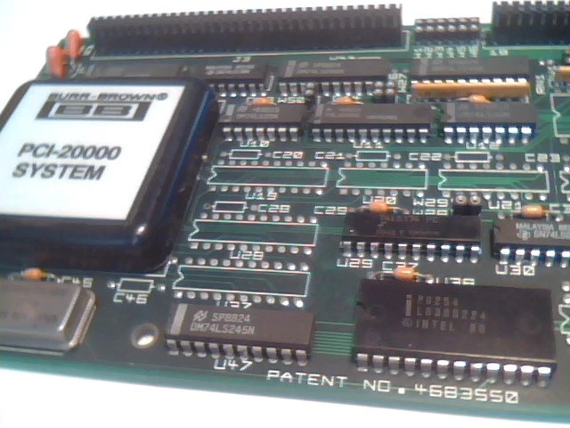 Burr-Brown PCI-2000 A/D DAQ 8bit ISA card PCI-20041C-2A 817C007 RevE III - image 4