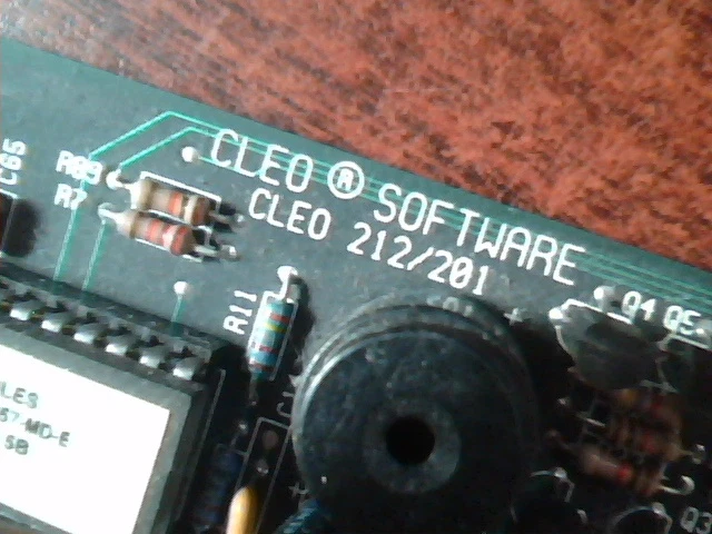 Cleo Software 212 201 Phone 1 Inc CCITT 8bit ISA Modem card board - image 3