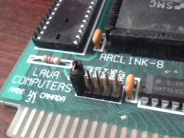 ARCNET ARCLINK-8 Lava 8-bit ISA PC/ XT/AT Silcom LH-105 - image 3