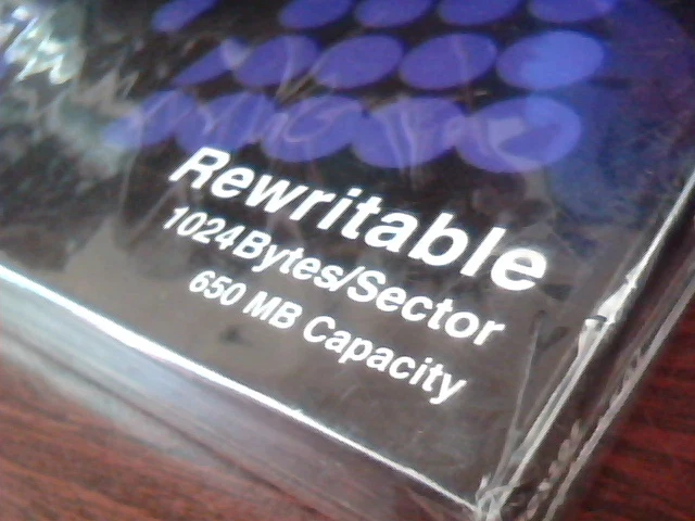 Verbatim 5.25 Optical Disk Formatted ReWritable VBR5B4 - image 3