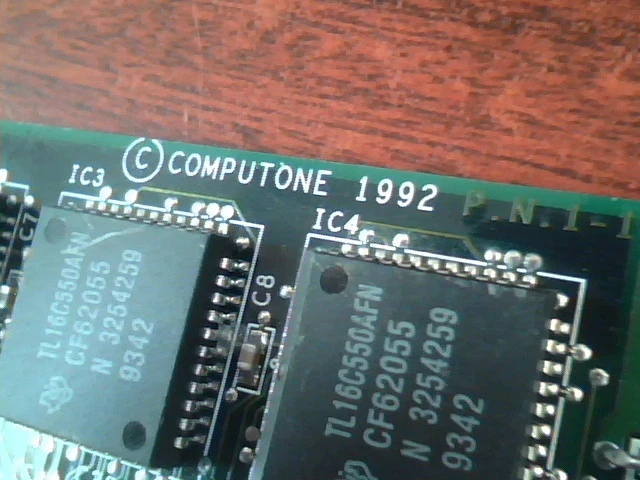 Computone Intelliport 3-01725-B 1-10015 16550 8-bit ISA card - image 2