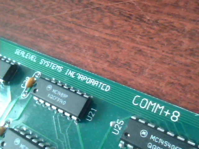 SeaLevel COMM+8 3420 Rev.B ISA Card 16450 RS-232 - image 3