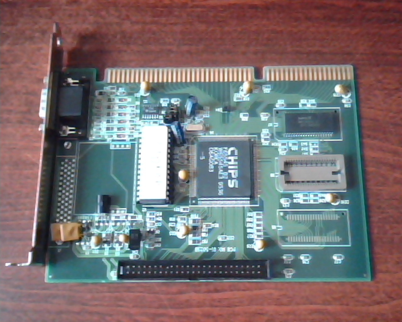 ISA Video Card BW-VGA-90 T2-ISA-65545 Prism Mono LCD Mono-VGA
