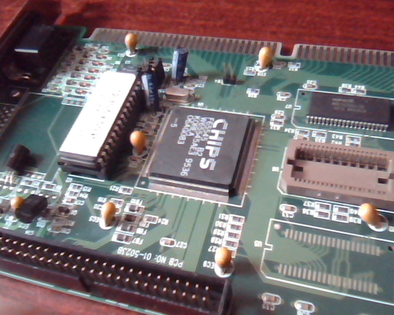 ISA Video Card BW-VGA-90 T2-ISA-65545 Prism Mono LCD Mono-VGA - image 2