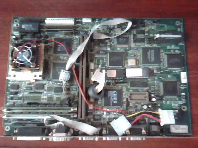486 Motherboard IPC MB486NP Ethernet 4 RS-232 Serial Kingston 586 DX5