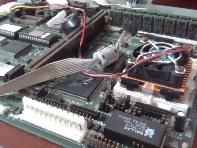 486 Motherboard IPC MB486NP Ethernet 4 RS-232 Serial Kingston 586 DX5 - image 5