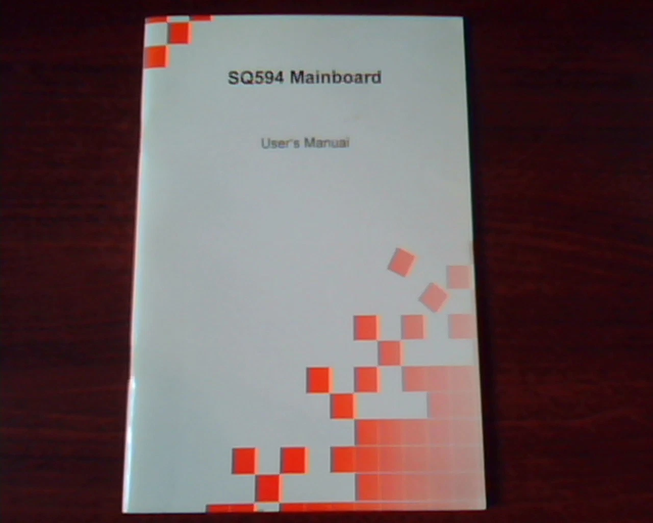 SQ594 Mainboard User's Manual Guide - BCM Advanced Research