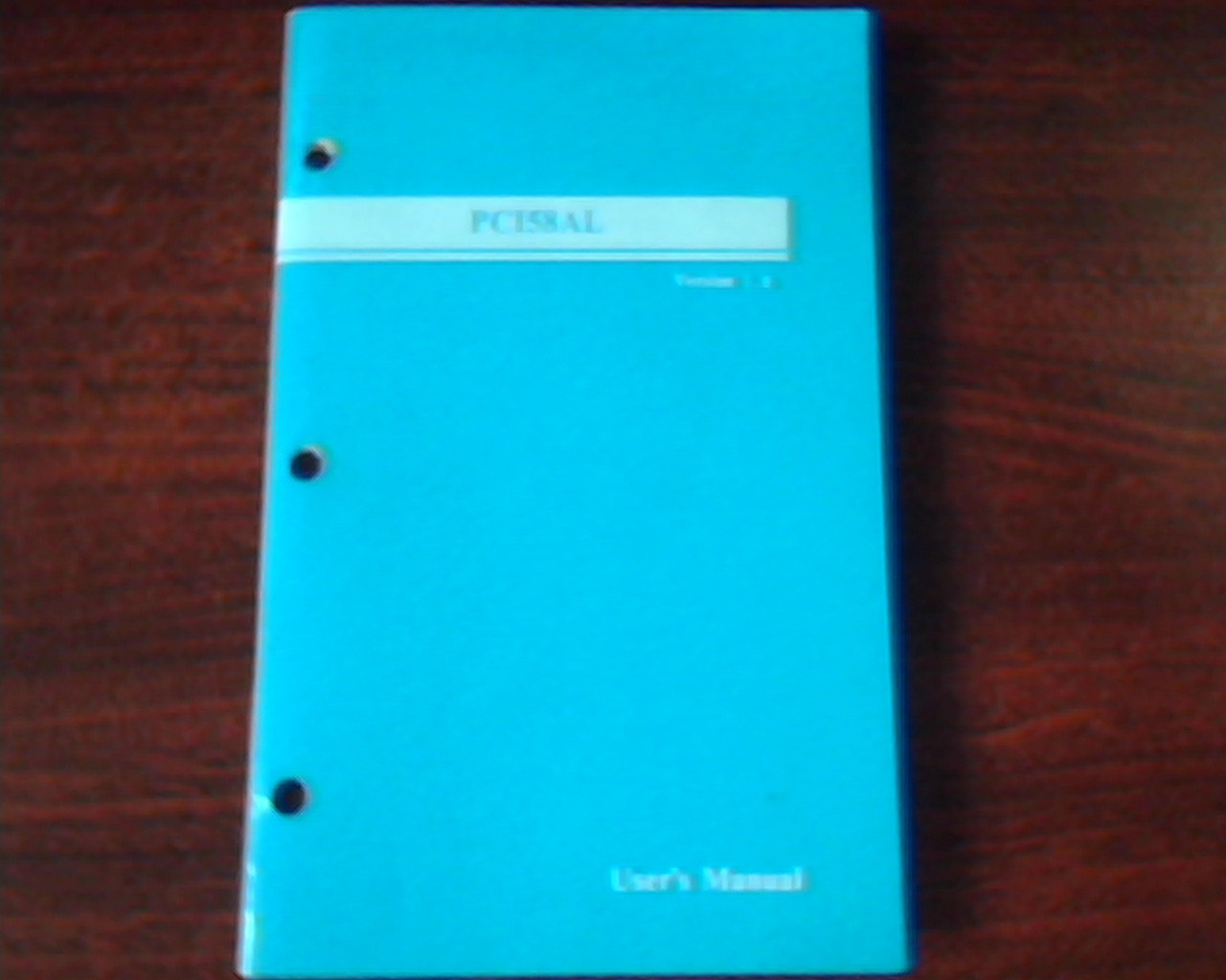 PCI58AL Version 1.0 User's Manual - Pentium PCI Motherboard First edition
