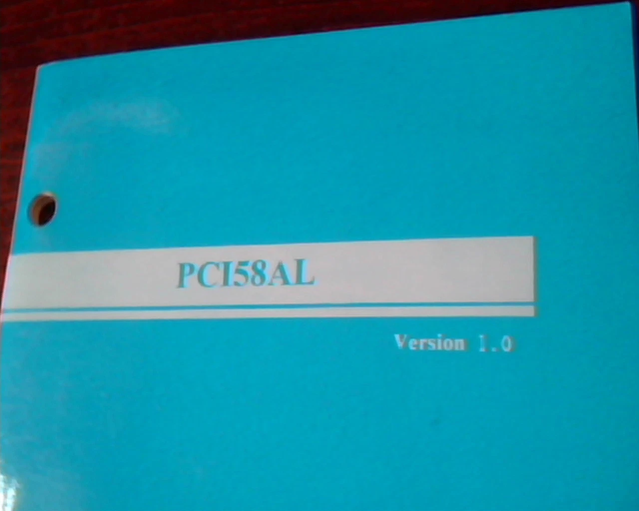 PCI58AL Version 1.0 User's Manual - Pentium PCI Motherboard First edition - image 2