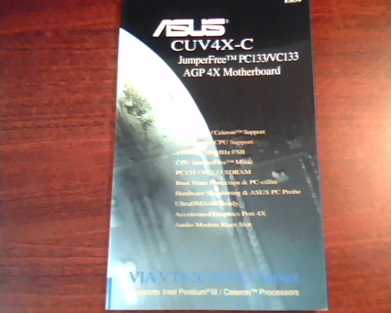 Asus CUV4X-C JumperFree PC133/VC133 AGP User's Manual - VIA VT82C694X Chipset