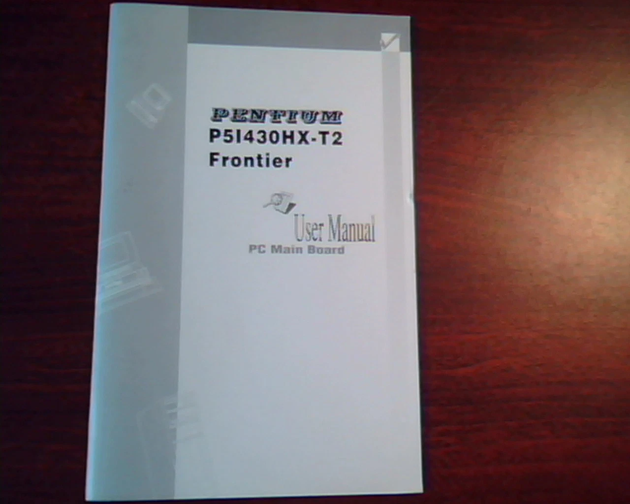 Pentium P51430HX-T2 Frontier - User Manual - PC Main Board Ver 1.1