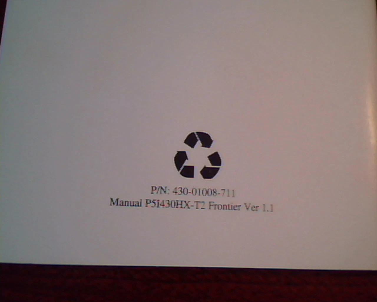 Pentium P51430HX-T2 Frontier - User Manual - PC Main Board Ver 1.1 - image 2