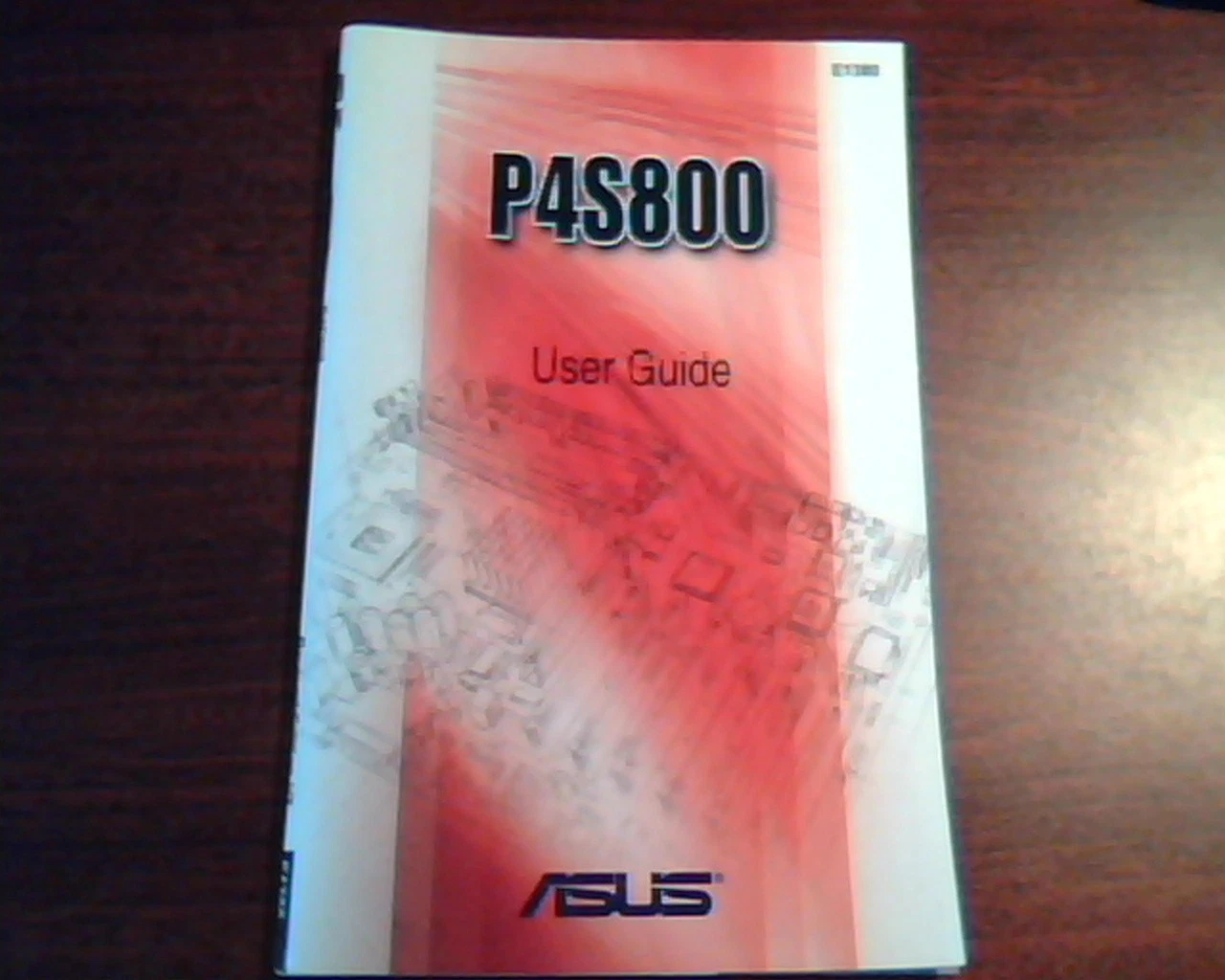 Asus P4S800 User Guide E1380 User's Manual