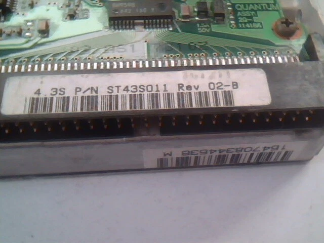 Quantum Viking II 2 4.5GB HDD PX04L011 Rev 02-E 7200RPM SCSI ST43S011 Hard Drive - image 4