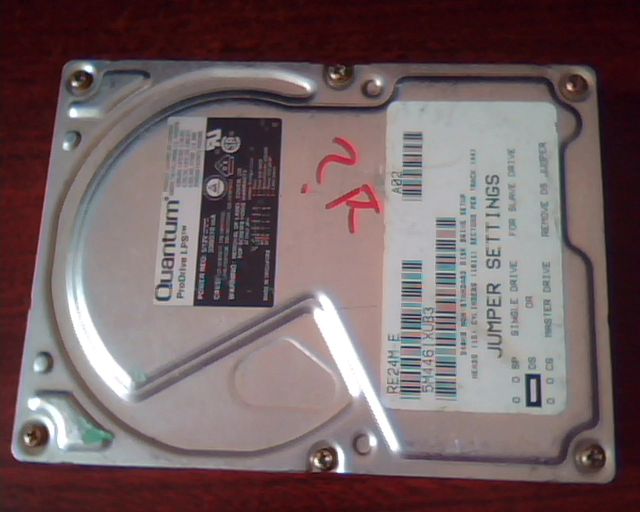 Hard Disk Drive IDE Quantum ProDrive LPS RE24M-E 340AT RR34A474 03-J DEC