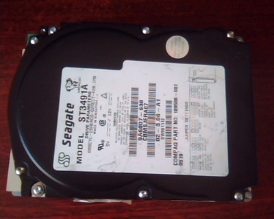 Hard Disk Drive IDE Seagate Medalist ST3491A 02-3.06-A1 9A6007-638